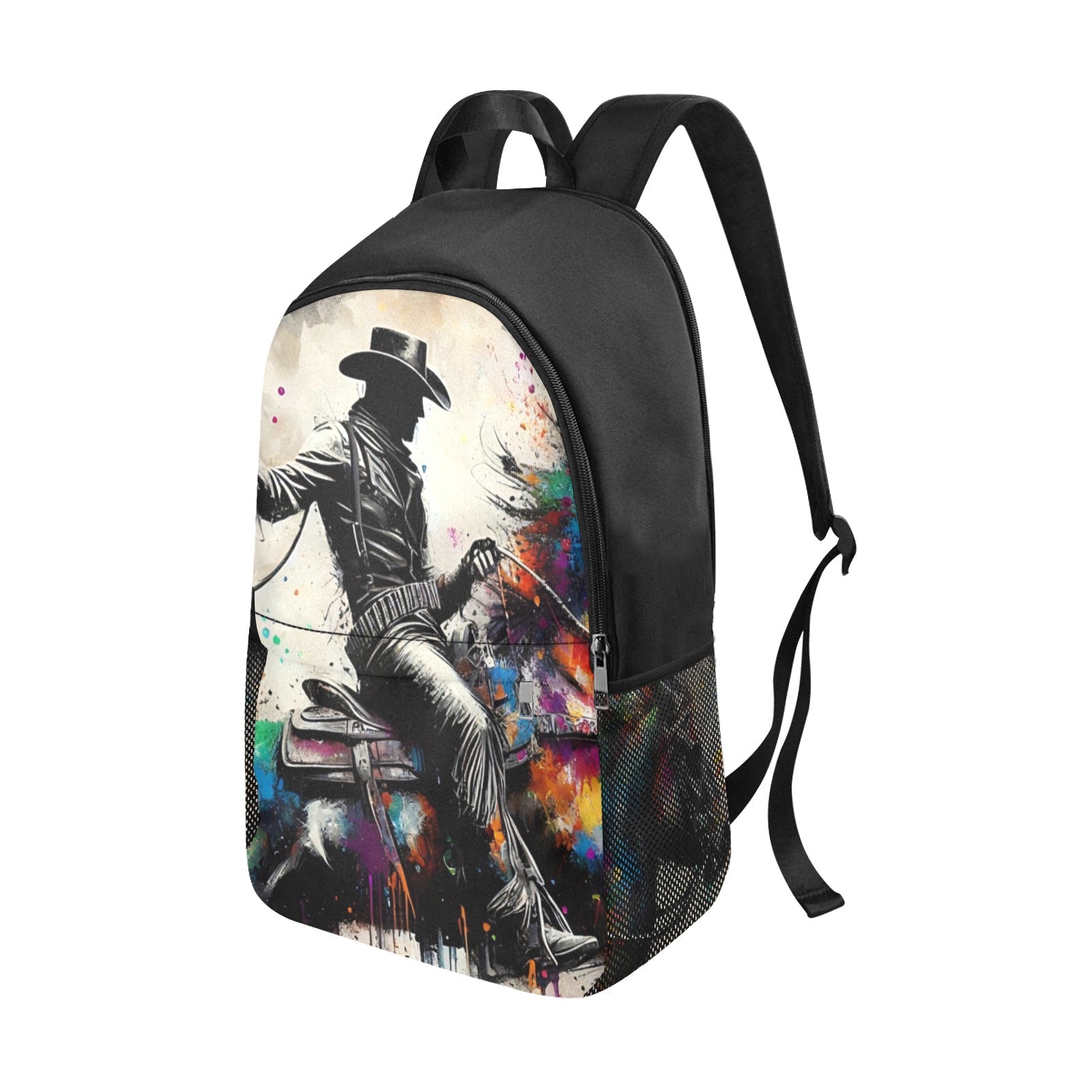Baha Ranch Watercolor Cowboy Backpack by Baha Ranch Western Wear - product image 4