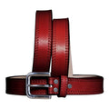 HILASON Western Genuine Leather Belt for Men Women Cowboy Cowgirl Handmade Unisex Full Grain Heavy Duty Tooled Belt for Jeans