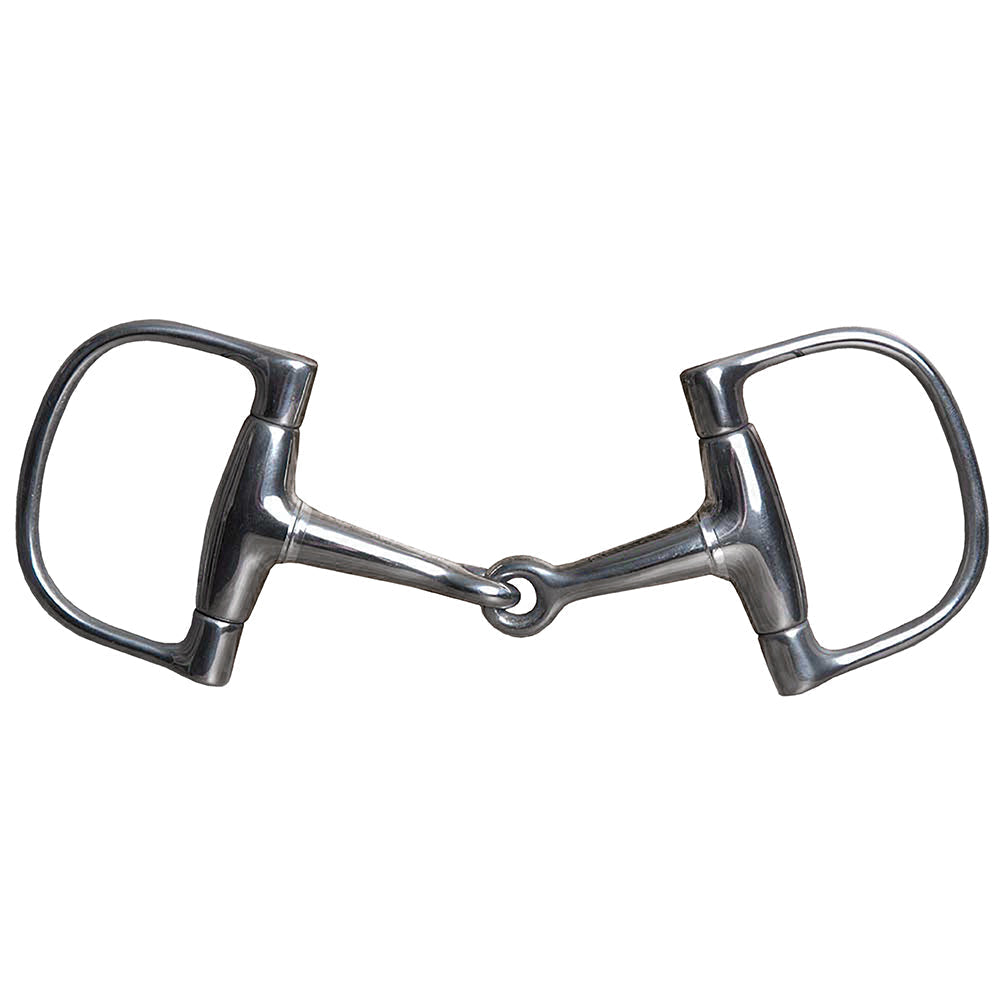 Western Mini Dee Copper 4-Inch Mouth Snaffle Bit With 3-Inch Ring