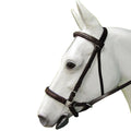 Hilason English Bitless Bridle - Full Grain Leather with Reins
