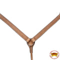 HILASON Western Horse Breast Collar American Leather Hand Tool | for Horses