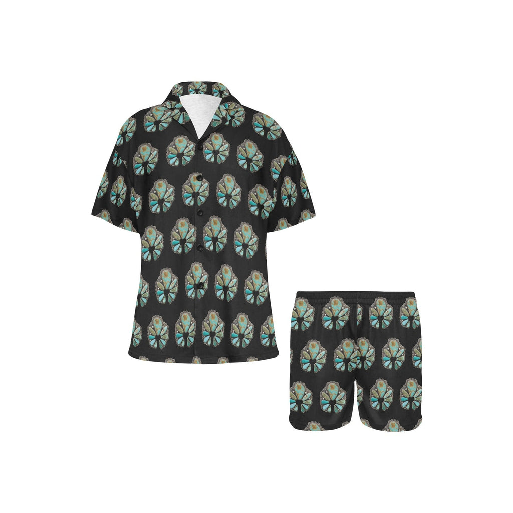 Baha Ranch Turquoise Naja Women's Pajama Set by Baha Ranch Western Wear - product image 2