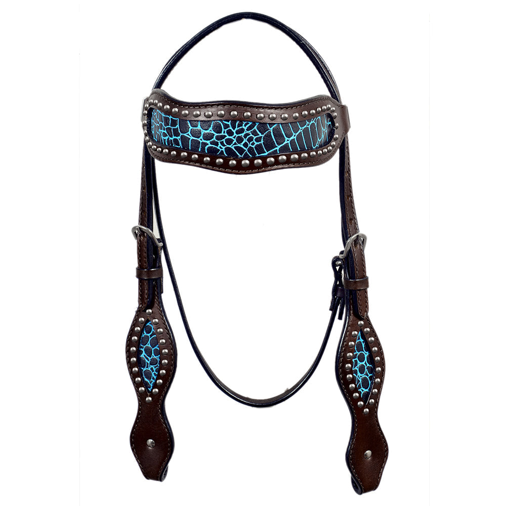 HILASON Western Horse One Ear Headstall Tack Bridle American Leather | Headstall for Horses Western | Horse Headstall | Western Headstalls for Horses | Headstalls for Horses | Western Headstall
