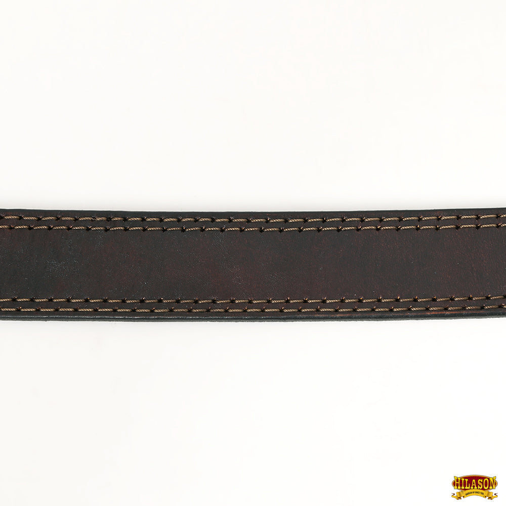 HILASON Western Genuine Leather Belt for Men Women Cowboy Cowgirl Handmade Unisex Full Grain Heavy Duty Jeans