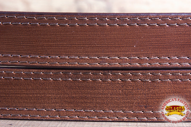 HILASON Western Genuine Leather Belt for Men Women Cowboy Cowgirl Handmade Unisex Full Grain Heavy Duty Jeans