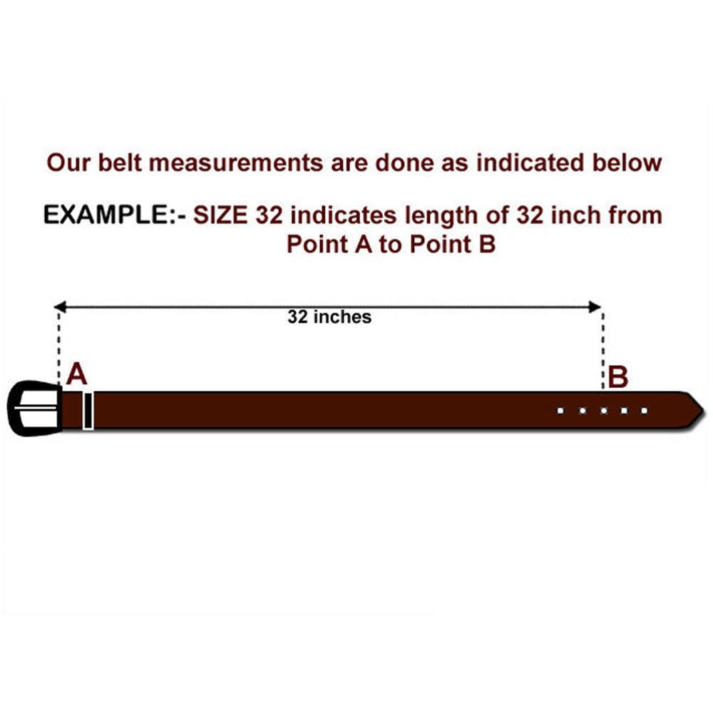 HILASON Western Genuine Leather Belt for Men Women Cowboy Cowgirl Handmade Unisex Full Grain Heavy Duty Tooled Belt for Jeans