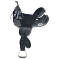 Hilason Western Horse Treeless Trail Barrel American Leather Saddle