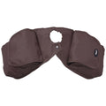 7" X 8" Tough 1 Heavy Denier Nylon Durable Pommel Bag W/ 2" Gusset Brown