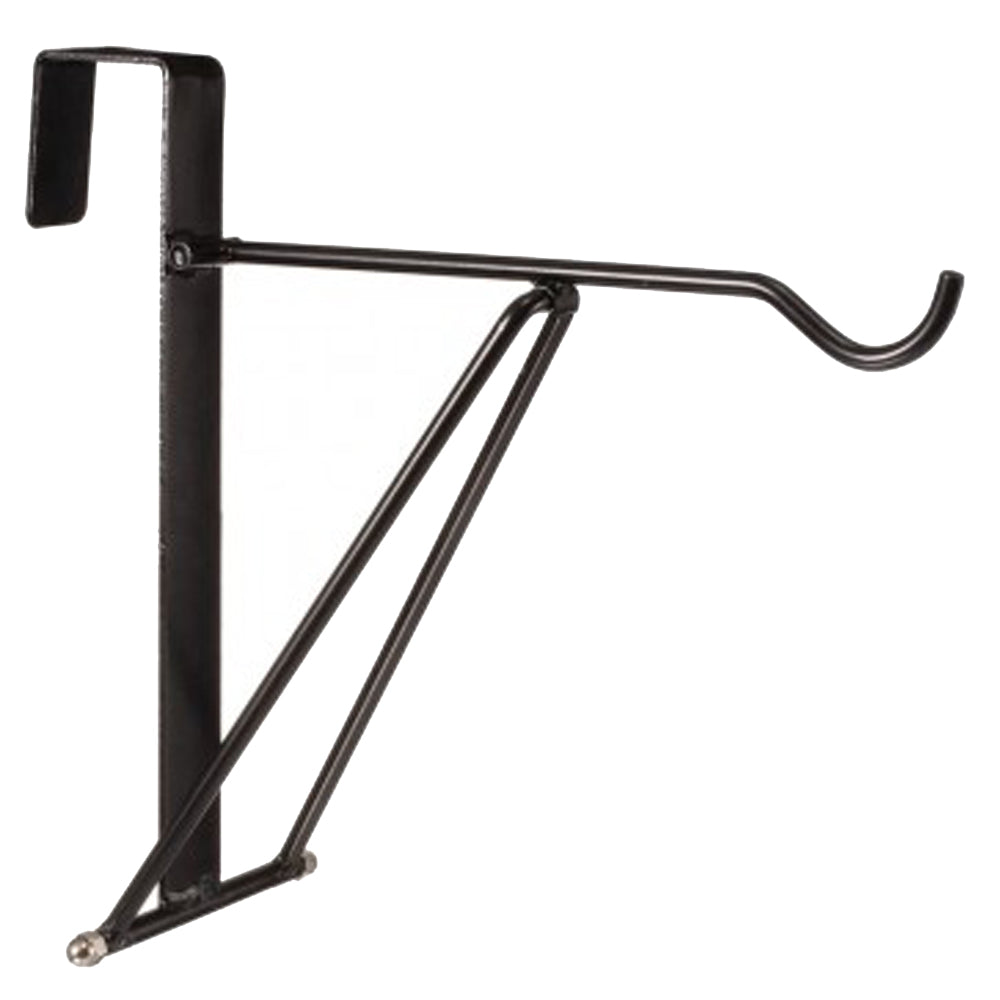 Tough 1 Portable Metal Collapsible Foldable Hanger For Bridle Halter Tack Black