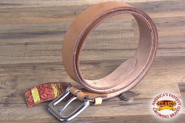 Unisex Full Grain Leather Belt With Vegetable Tanned Finish And Handcrafted Quality