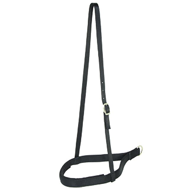 Hilason W. Double Ply H. Nylon Noseband Black – Hilason
