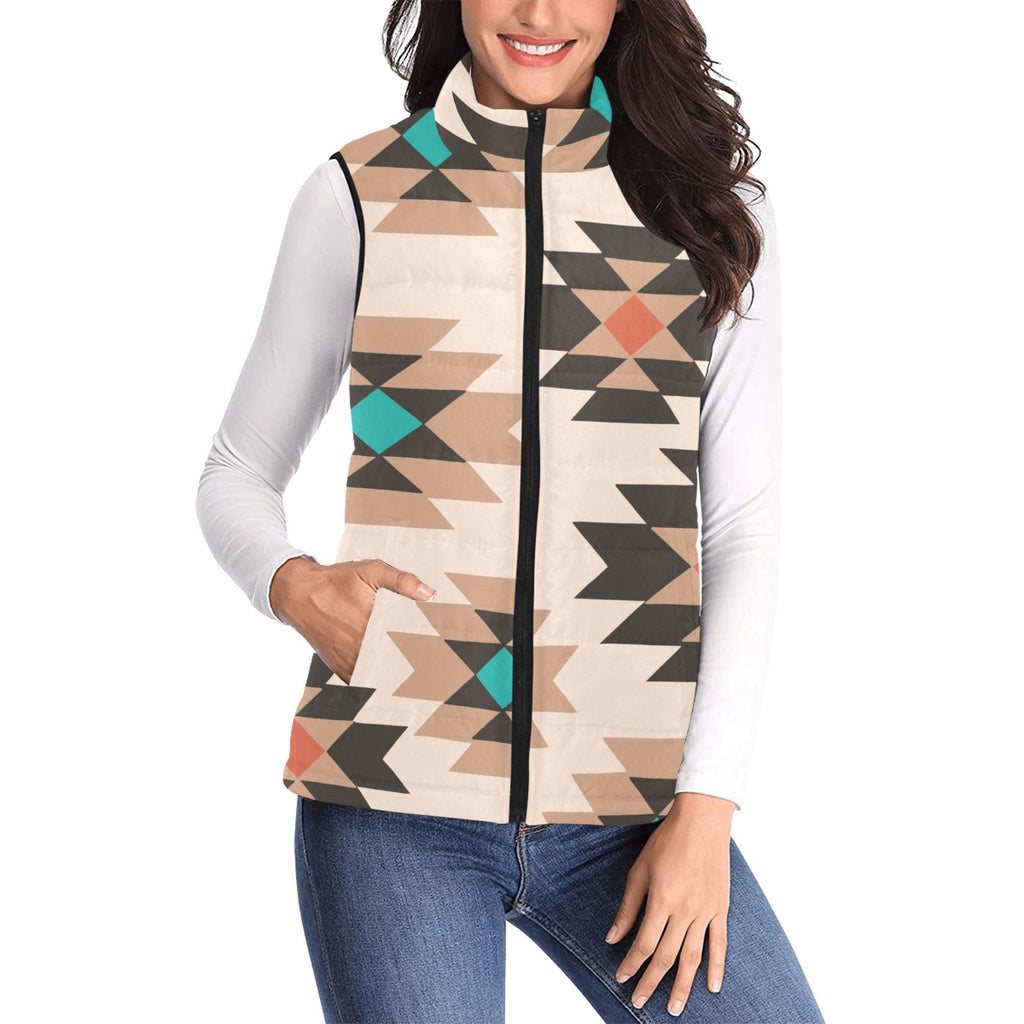 Baha Ranch Women's Sedona Aztec Puffy Vest by Baha Ranch Western Wear
