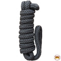 Hilason Horse Riding Poly Lead Rope Blue Tan  1" X 9 Ft.
