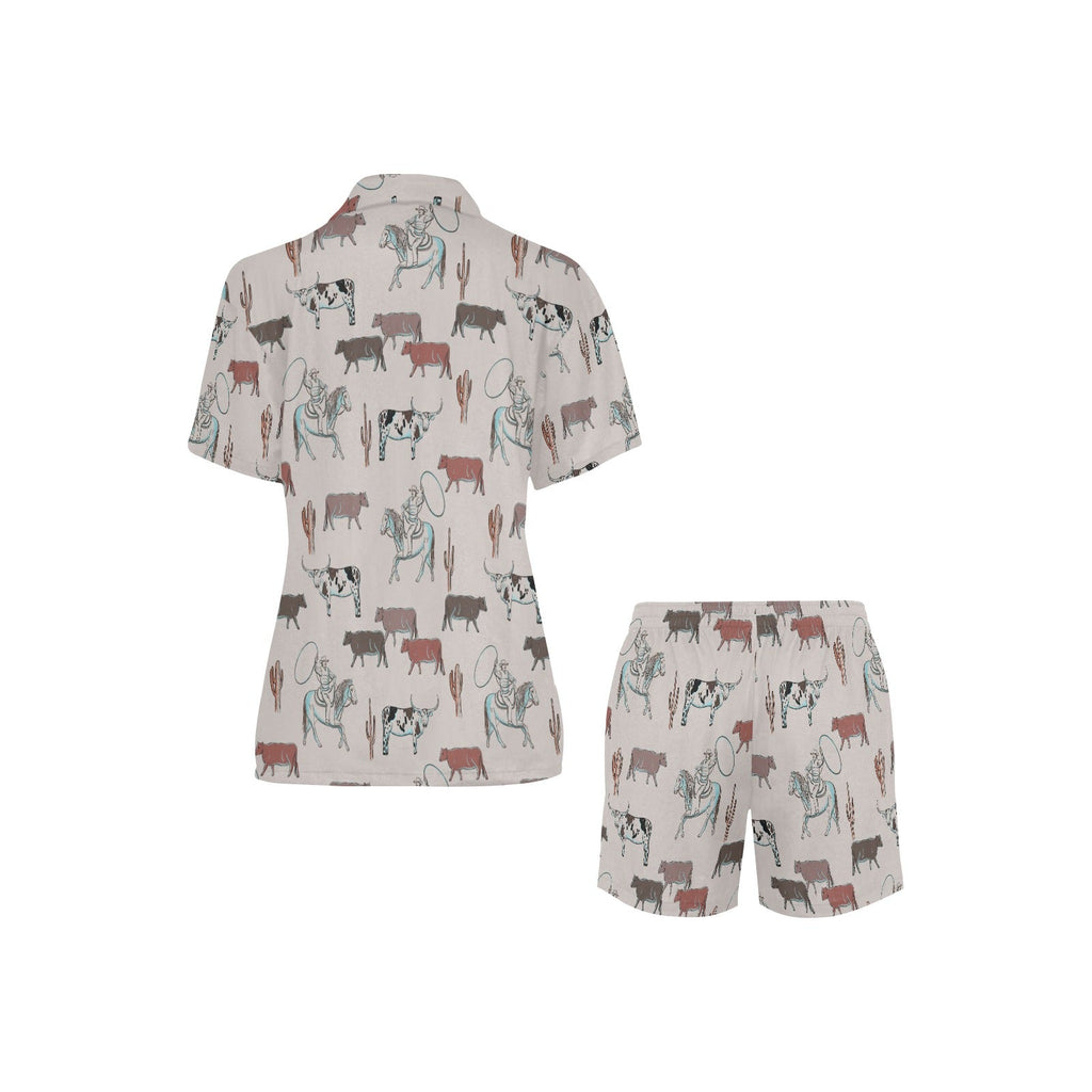 Baha Ranch Cattle Drive Women's Western Pajama Set by Baha Ranch Western Wear - product image 3