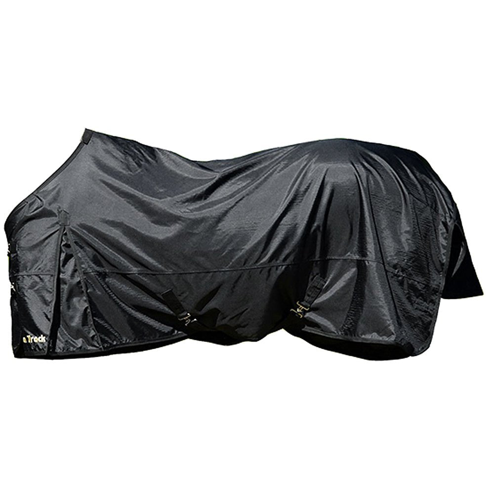 69 Inch Waterproof Therapeutic Turnout Sheet For Horses With 1680D Material Black
