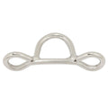 HILASON 1" Tie Down 5mm Stainless Steel Nickel Plated Horse Barn Supplies