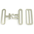 Hilason W. H. Tk. 3 Piece Nickel Plt. Surcingle Attachment Set –