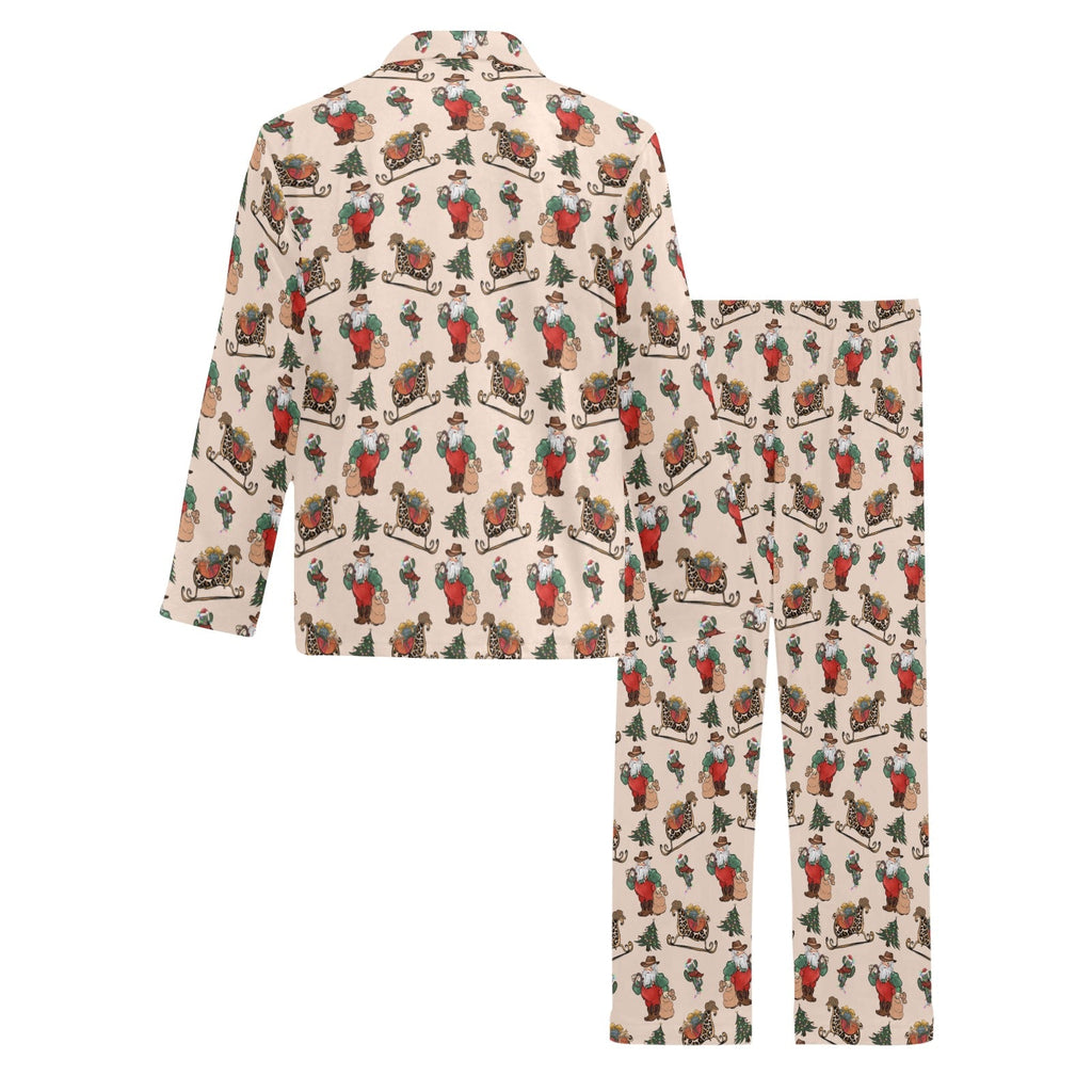 Baha Ranch Santa's Sleigh Men's Western Pajamas by Baha Ranch Western Wear - product image 5