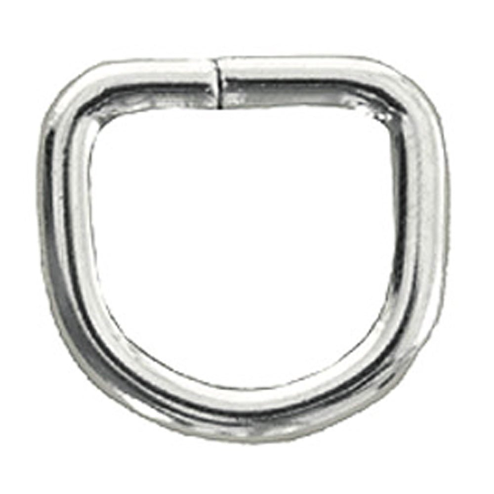 Hilason W. H. Tk. Welded Wire Dee Ring Nickel Plt. – Hilason