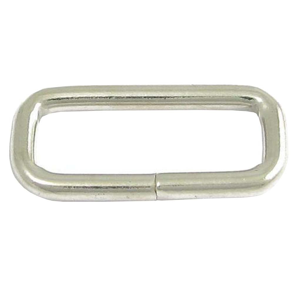 Hilason W. Tk. Nickel Plt. Wire Rectangle H. Strap Loop – Hilason