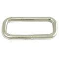 3/8 In X 3/4 W. H. Wire Rectangle Strap Loop Nickel Plt. – Hilason
