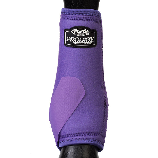 Small Weaver Prodigy Horse Front Neoprene Athletic Sports Boots Pair Grape