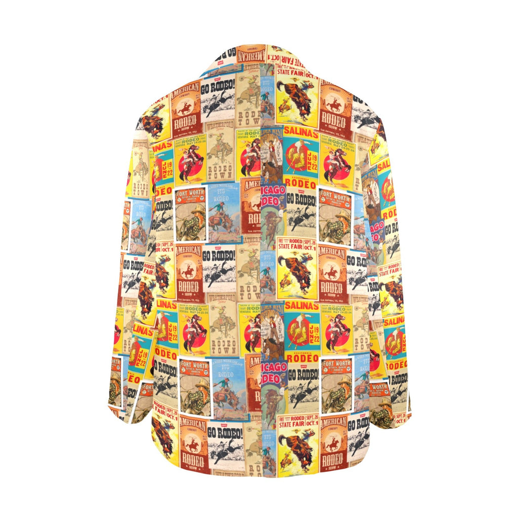 Baha Ranch Women's Vintage Rodeo Poster Blazer by Baha Ranch Western Wear - product image 9