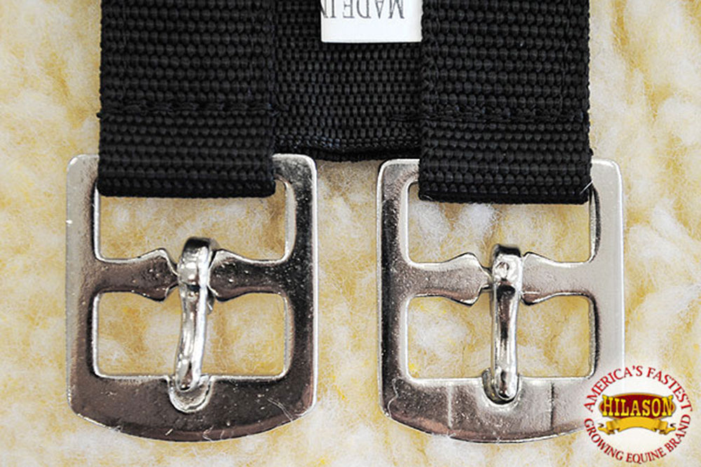New Set Of 2 Hilason Buckle Horse Saddle Western Girth Cinch Converter English