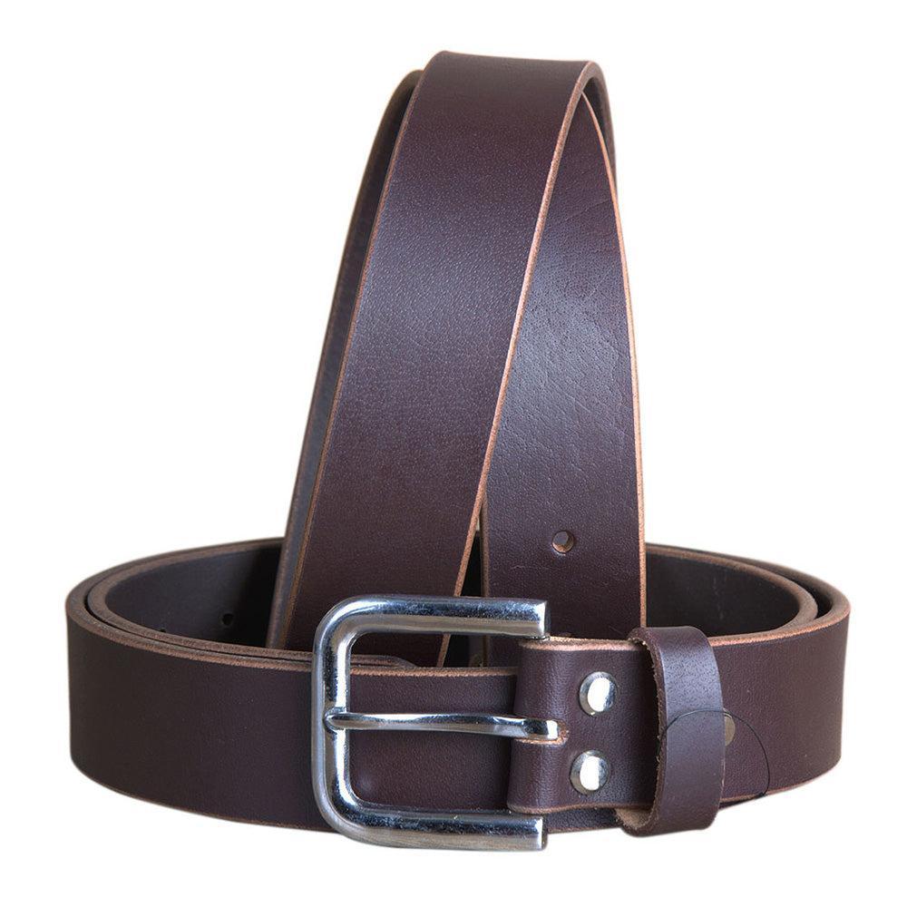 HILASON Western Genuine Leather Belt for Men Women Cowboy Cowgirl Handmade Unisex Full Grain Heavy Duty Tooled Belt for Jeans