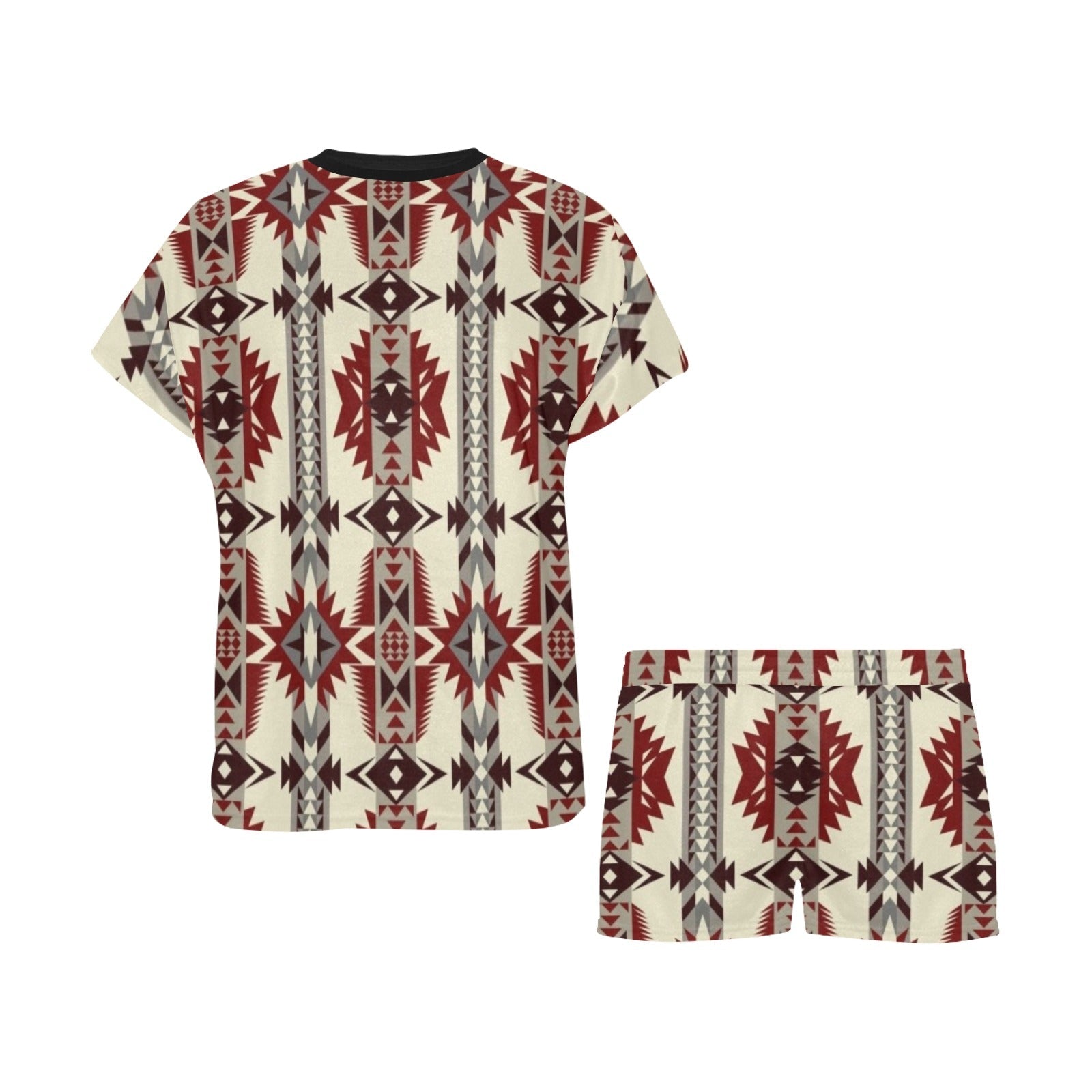 Baha Ranch Southwestern Aztec Pajama Top Short Set by Baha Ranch Western Wear - product image 3
