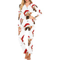 Baha Ranch Highland Christmas Cow Women's Western Pajama Set by Baha Ranch Western Wear