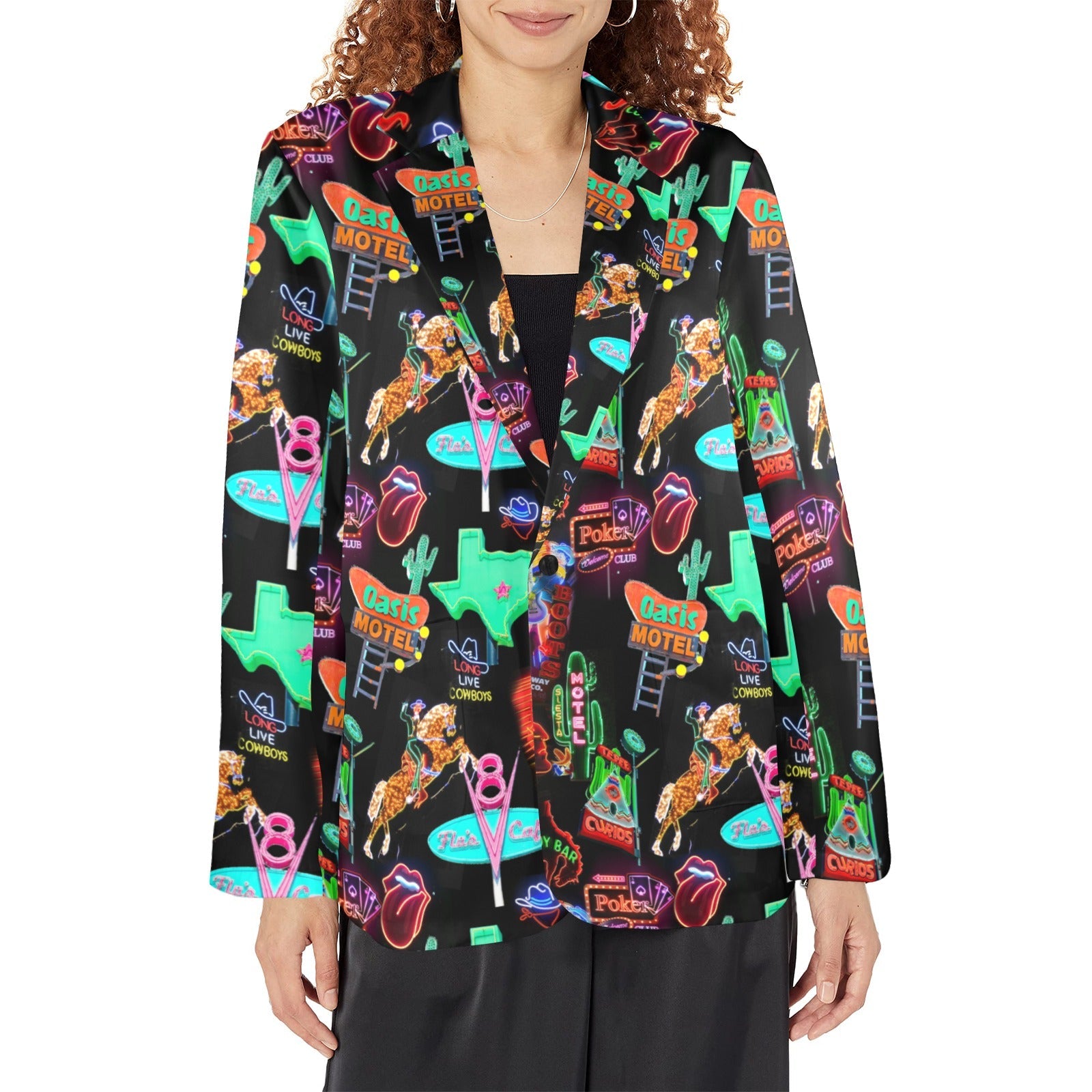 Baha Ranch Vegas Neon Women's Western Blazer by Baha Ranch Western Wear - product image 5