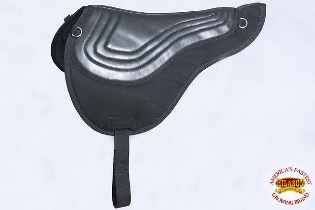 Hilason Treeless Bareback Saddle Pad, Tan 30 x 30