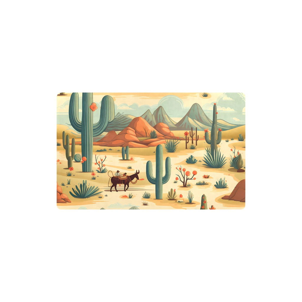Desert Oasis Kitchen Floormat Kitchen Mat 32"x20" Made in America by Baha Ranch Western Wear