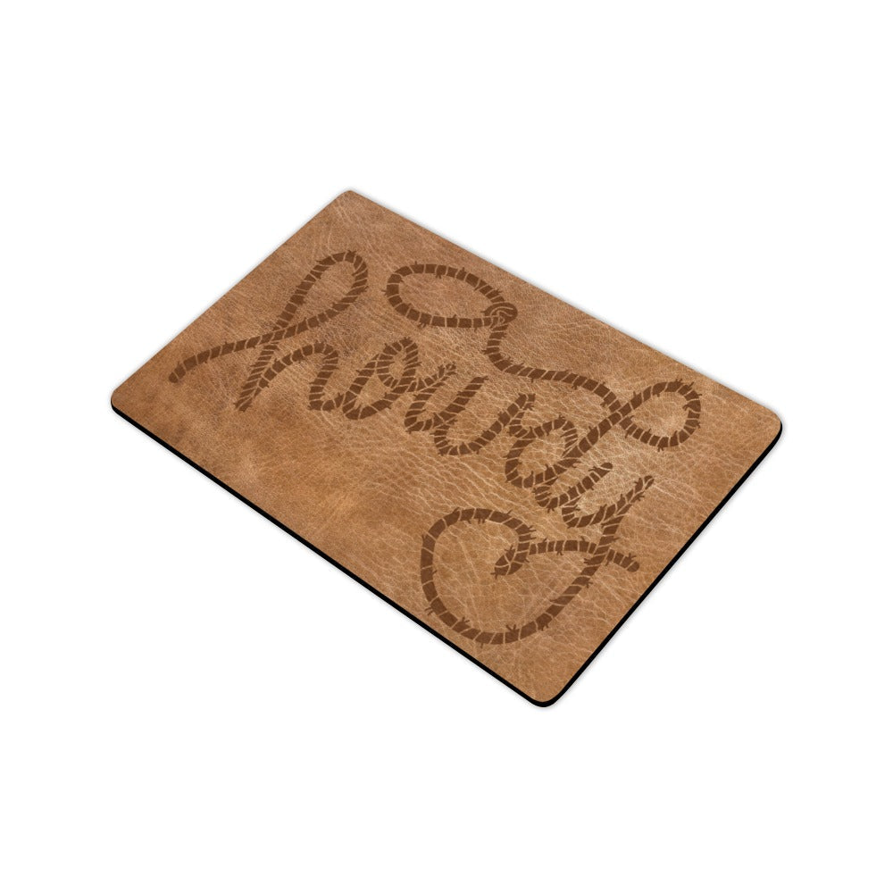 Howdy Western Floor Mat 24" x 16" Made in America by Baha Ranch Western Wear - product image 3