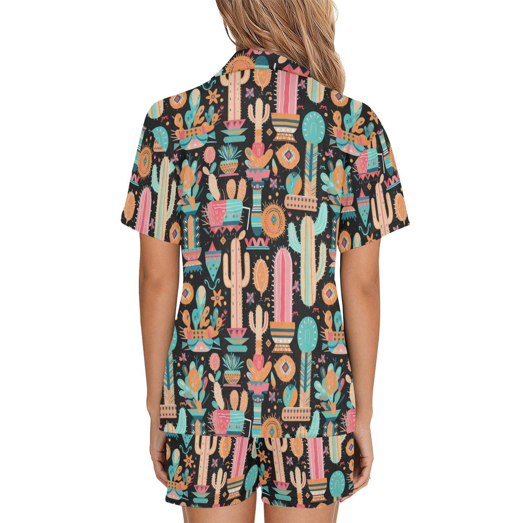 Baha Ranch Cactus Obsessed Women's Western Pajama Set by Baha Ranch Western Wear - product image 4