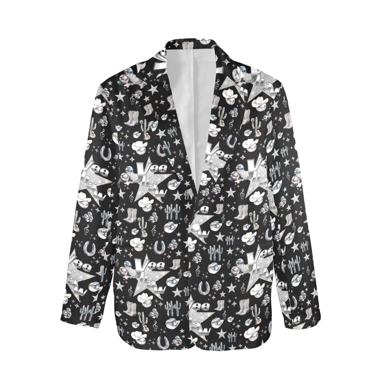 Baha Ranch Rhinestone Cowgirl Yeehaw Blazer Women's Blazer by Baha Ranch Western Wear - product image 4