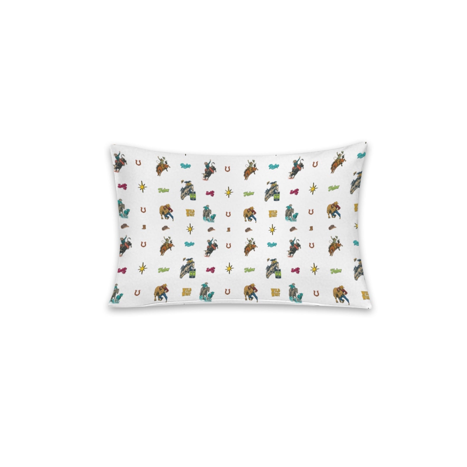Baha Ranch the Last roundup Collage Pillow Case Made in America by Baha Ranch Western Wear - product image 3