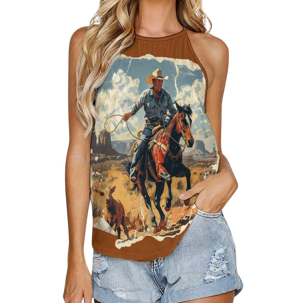 Baha Ranch Ranching Western Tank Top by Baha Ranch Western Wear