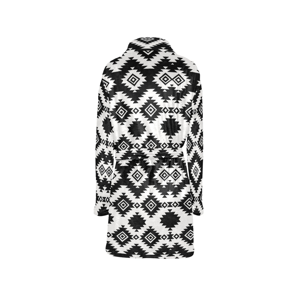 Baha Ranch Black Aztec Women's Western Bath Robe by Baha Ranch Western Wear - product image 7