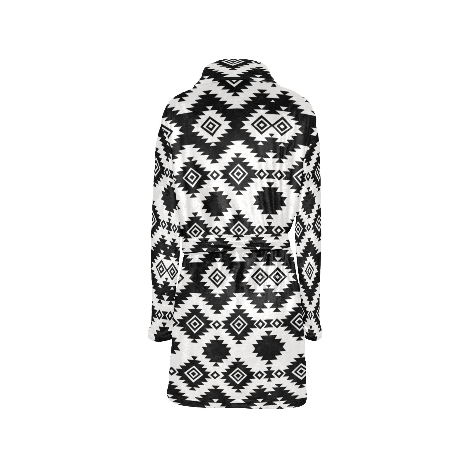 Baha Ranch Black Aztec Women's Western Bath Robe by Baha Ranch Western Wear - product image 7