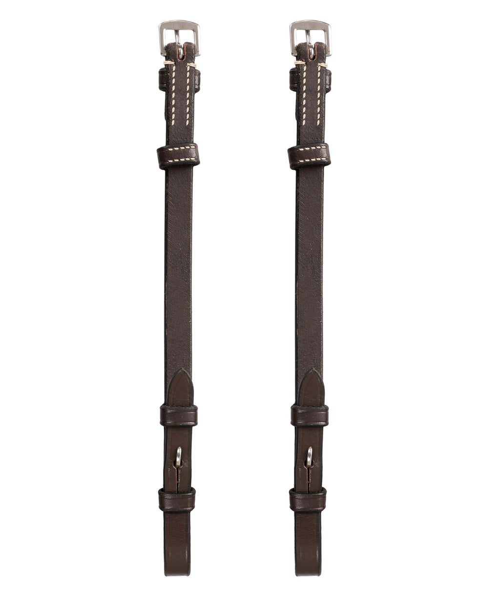 ExionPro Bridle Cheek Pieces With Hook Fastening - White Stitching by Bridles & Reins - alternate view 6