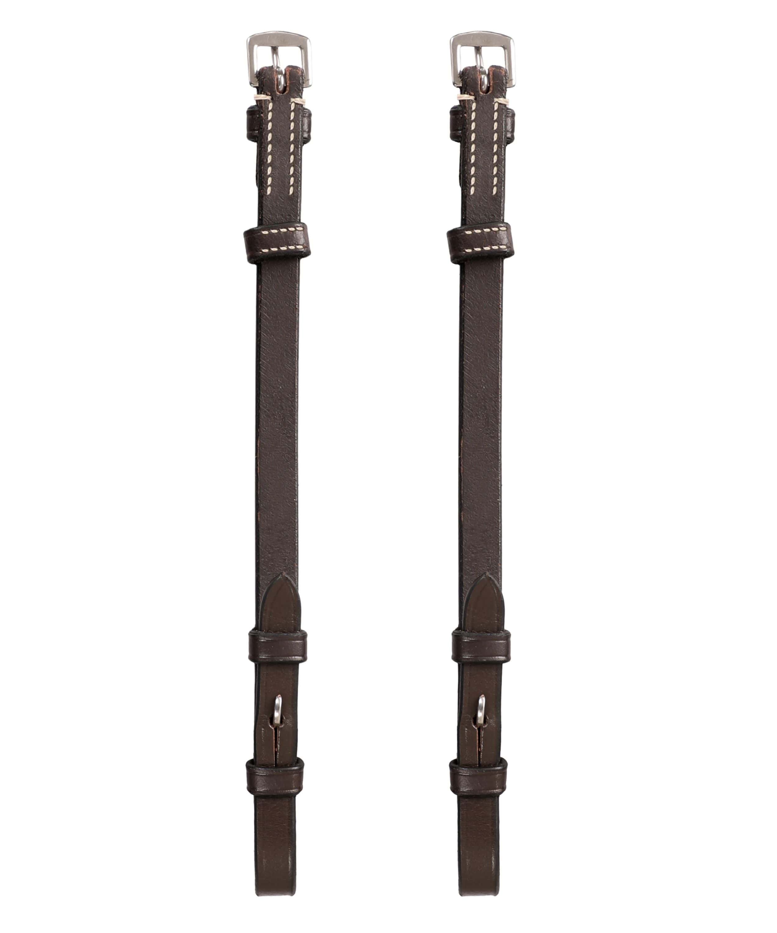 ExionPro Bridle Cheek Pieces With Hook Fastening - White Stitching by Bridles & Reins - alternate view 6