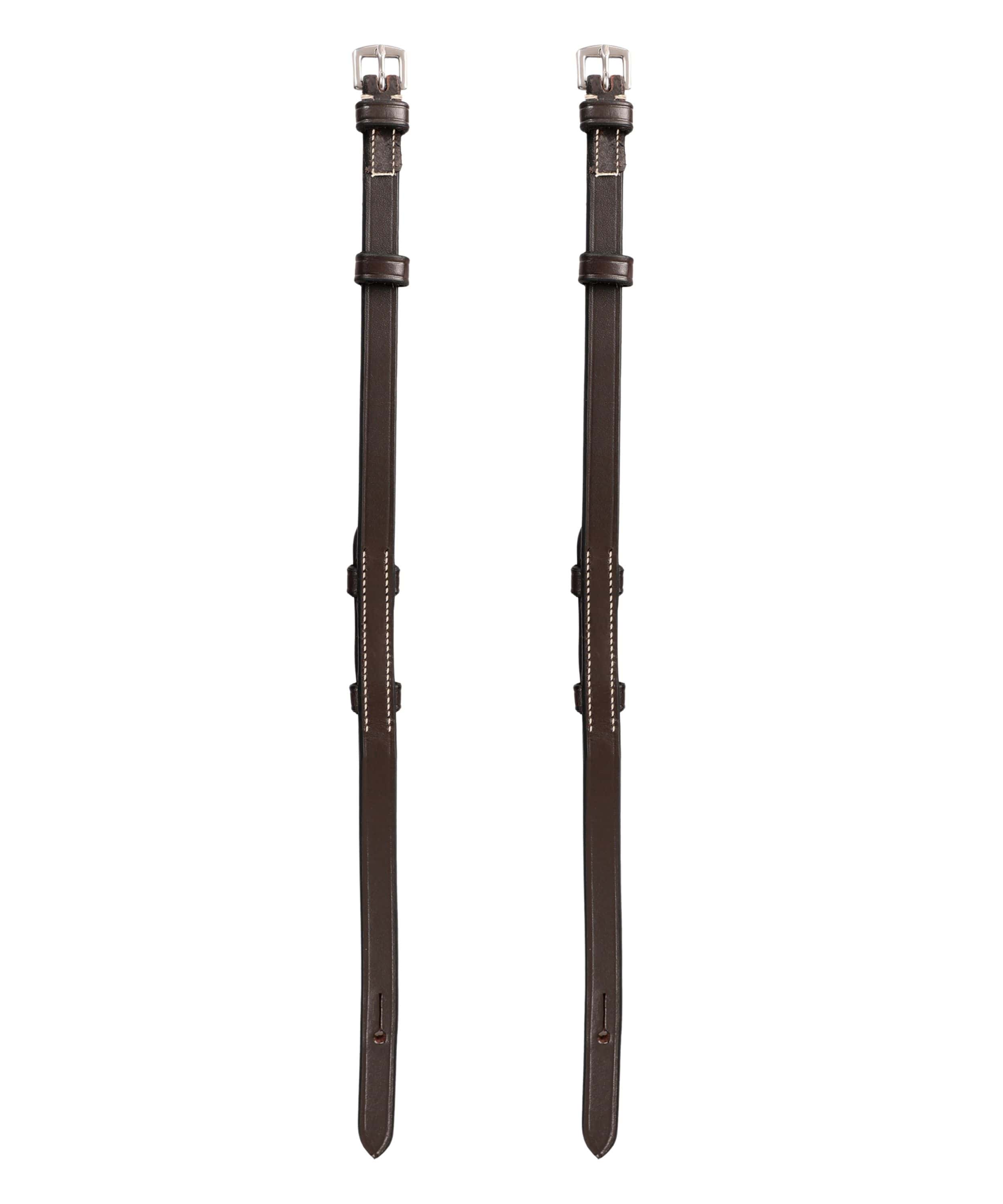 ExionPro Bridle Cheek Pieces With Hook Fastening - White Stitching by Bridles & Reins - alternate view 7
