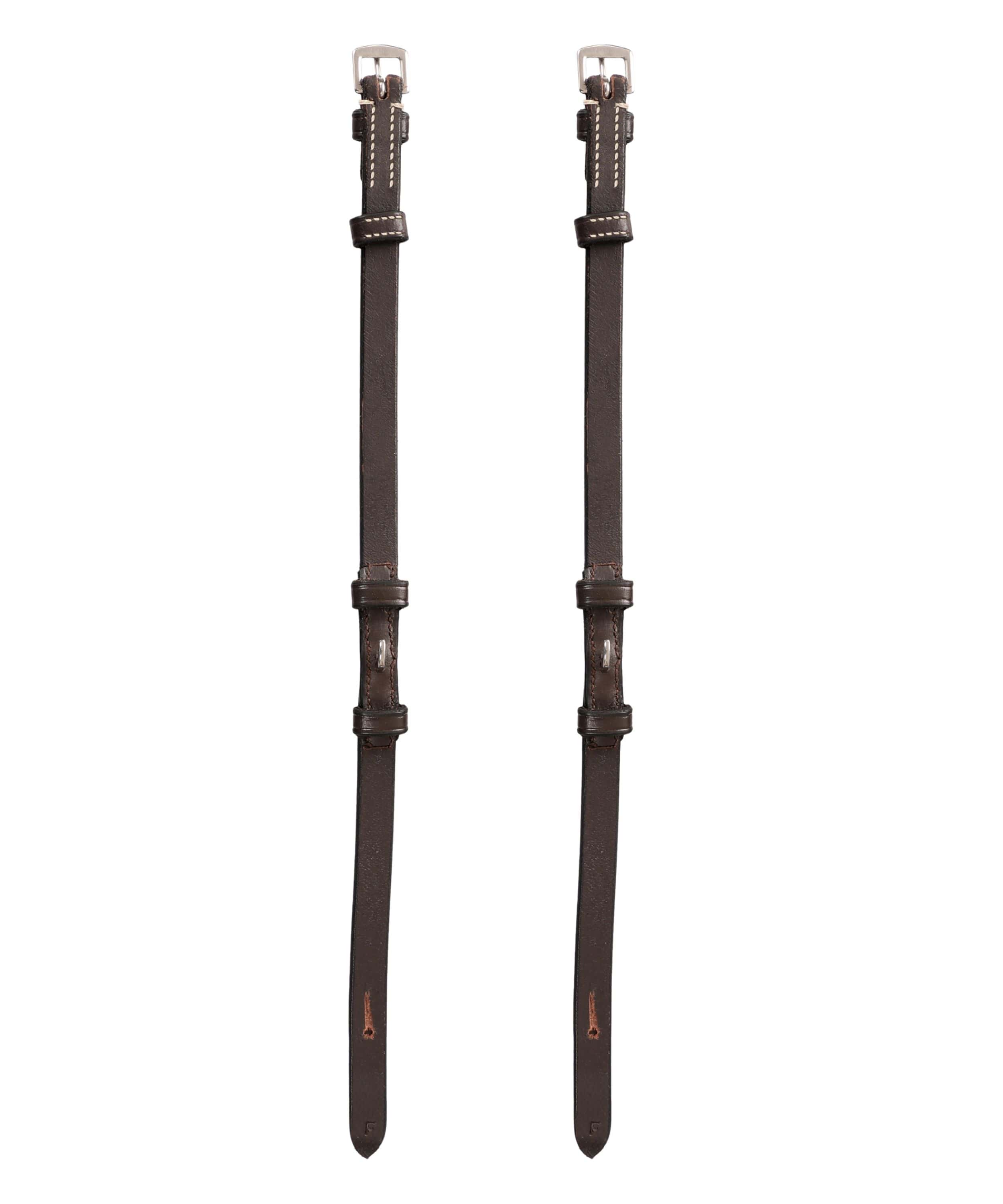 ExionPro Bridle Cheek Pieces With Hook Fastening - White Stitching by Bridles & Reins - alternate view 8