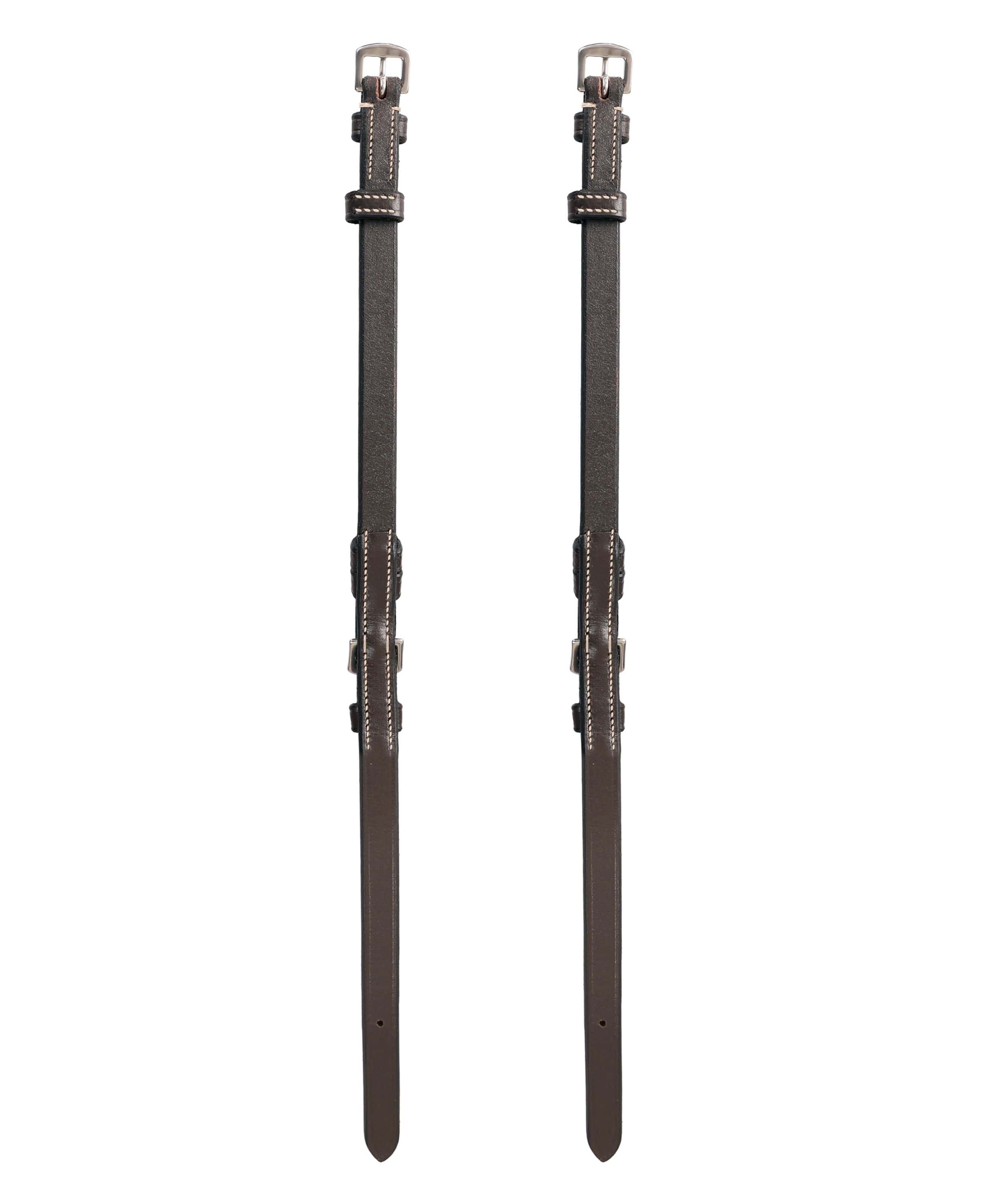 ExionPro Bridle Cheek Pieces With Buckle Fastening - White Stitching by Bridles & Reins - alternate view 8