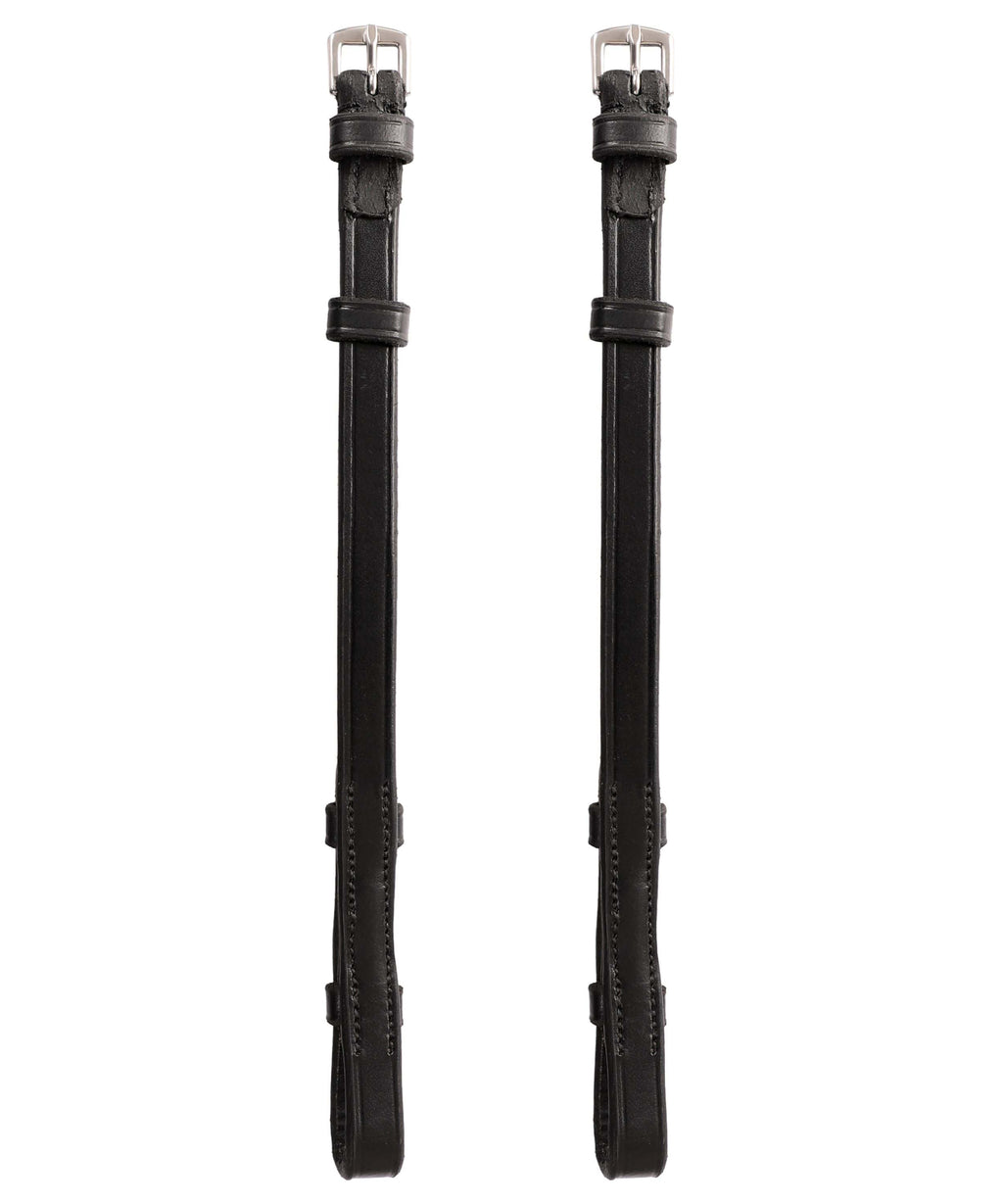 ExionPro Bridle Cheek Pieces With Hook Fastening - Matching Stitching by Bridles & Reins