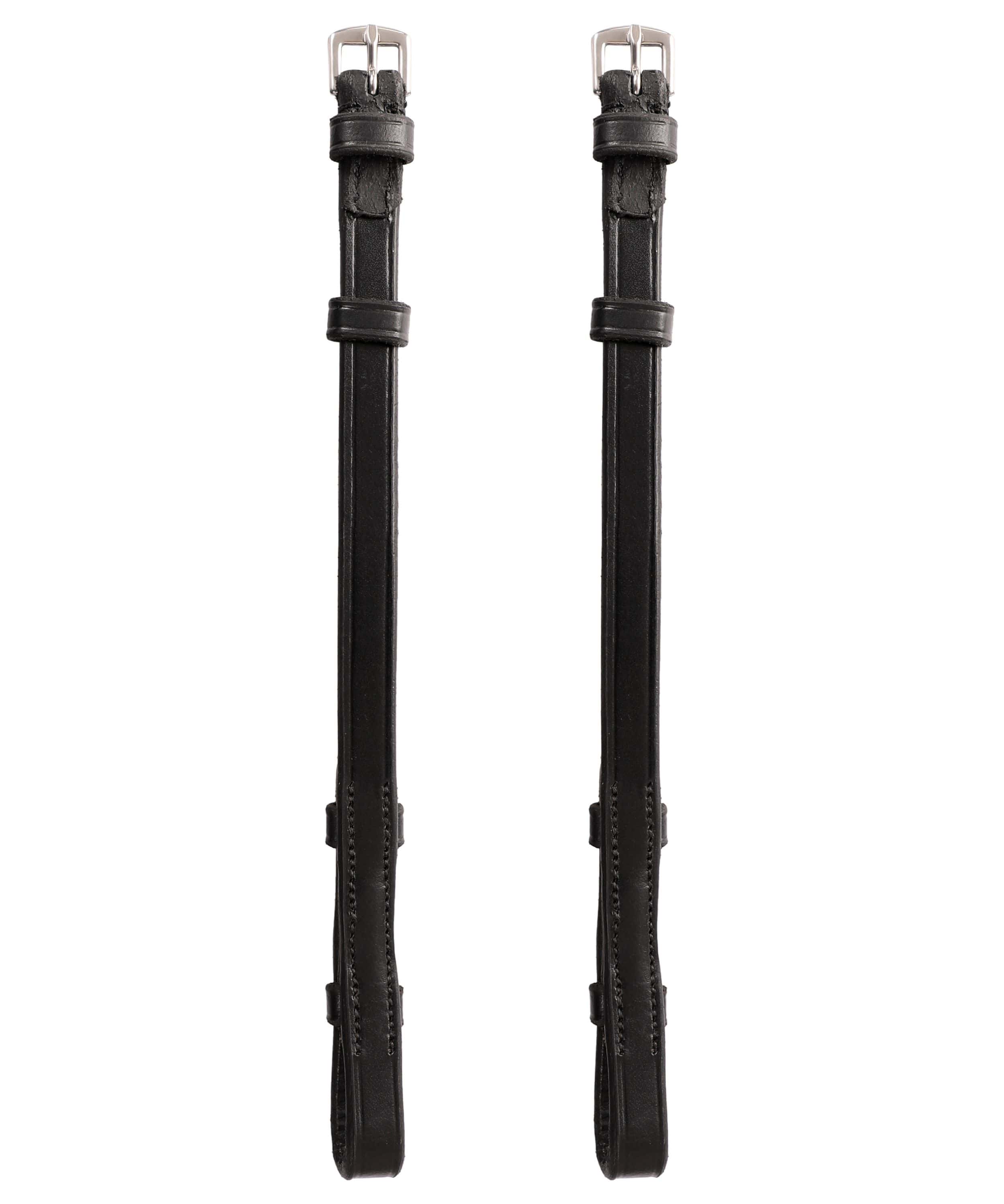 ExionPro Bridle Cheek Pieces With Hook Fastening - Matching Stitching by Bridles & Reins