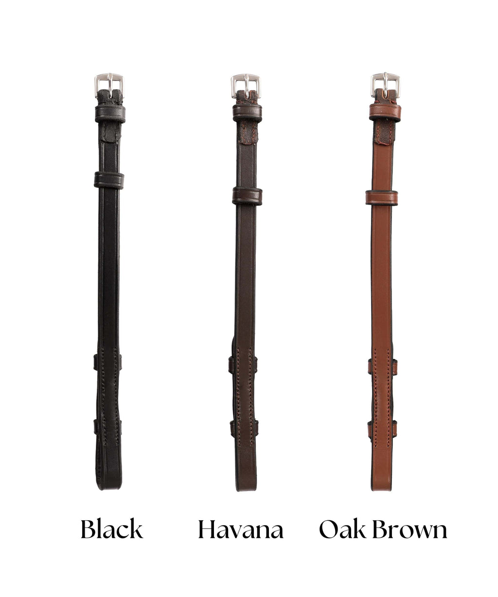 ExionPro Bridle Cheek Pieces With Hook Fastening - Matching Stitching by Bridles & Reins - alternate view 9