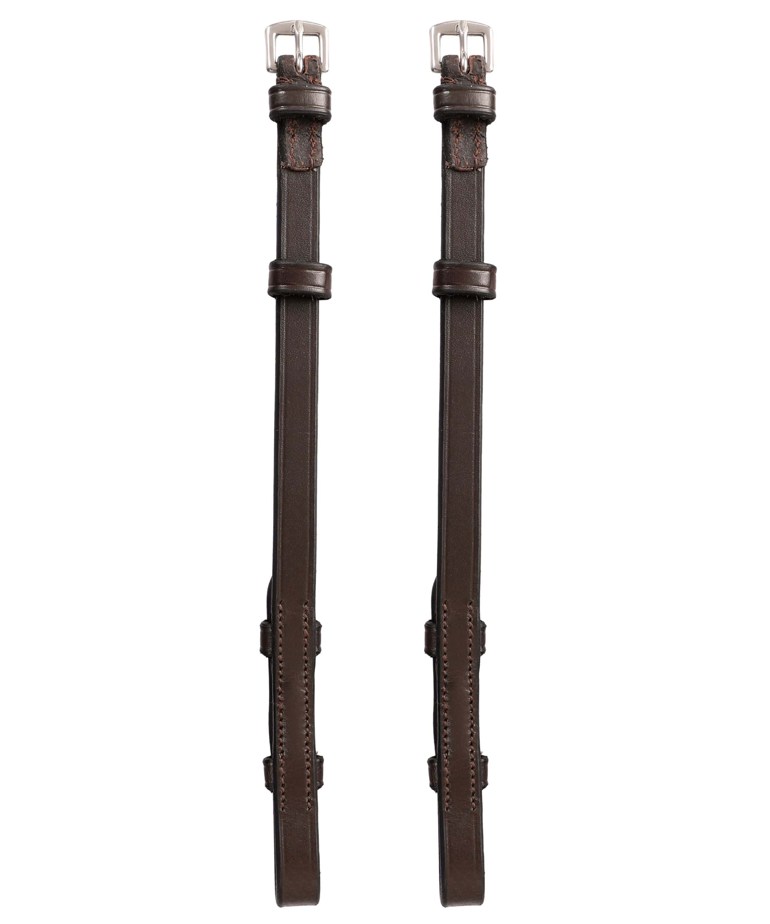 ExionPro Bridle Cheek Pieces With Hook Fastening - Matching Stitching by Bridles & Reins - alternate view 2